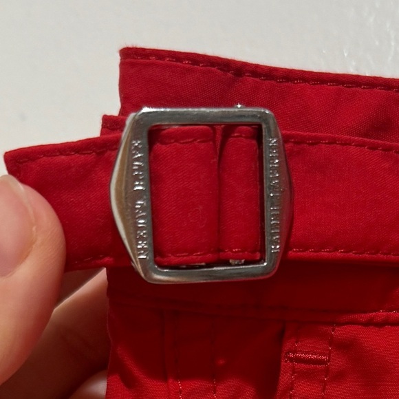 New Polo Ralph Lauren Swimshorts Red 5.5” Sz 36 Lined Trunks Resortwear Preppy - Picture 12 of 16